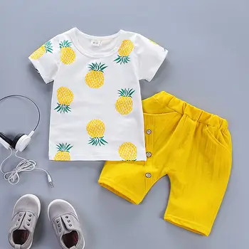 BibiCola berniukų vasaros drabužių rinkiniai 2019 vaikams laisvalaikio t-shirt+trumpas kelnes 2vnt sportiniai kostiumai berniukams, vaikams, sporto drabužiai
