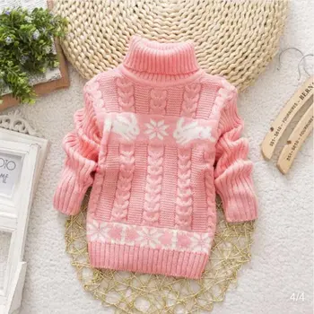 BibiCola kūdikių mergaitės, hoodies megztiniai naujagimiui merginos, pavasaris, ruduo šiltas outewear megztinis kailis kūdikiams, vaikams, vilnos drabužiai