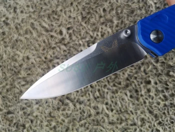 Bm485 sulankstomas peilis lauko kempingas M390 peilis, EDC nešiojamas kišenėje peilis, dovanų peilį, G10 peilio rankena D2 peilis