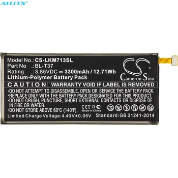 Cameron Kinijos 3300mAh Baterija BL-T37 už LG Q Pastaba+,Q Stylus Alfa, Q Stylus Plius, Q Stylus+, L713DL, Q710, Q8 2018 M., Stylo 4,Q815L