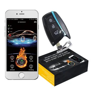 Cardot rusijos Nemokamas Pristatymas 2020 Metais 4g GPS GSM Nuotolinio Paleisti Variklio Smart Pasyvus imobilizavimo Automobilių Signalizacijos Sistemos
