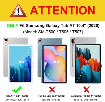 Case For Samsung Galaxy Tab A7 10.4 SM-T500 SM-T505 SM-T507 Apsaugine danga Shell 