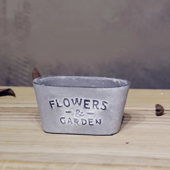 Cemento vazonas silikono formos sodą, anglų raidės betono vazoninių gėlių įgyvendinti buitinių pelėsių