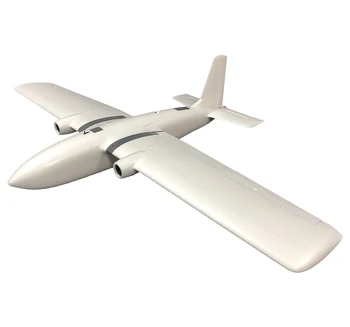 DFĮ šoninio vėjo Nimbus Pro V2 1900mm FPV UAV Modeliu Nuotolinio Valdymo Žaislas Kadrų Rinkinys