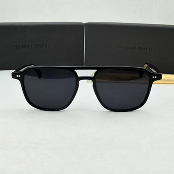 Derliaus Poliarizuoti akiniai nuo saulės vairuotojo žvejybos nešiojantiems vyrams ir moterims retro aišku, aikštėje UV400 saulės akinių laikiklis su byla OV5582