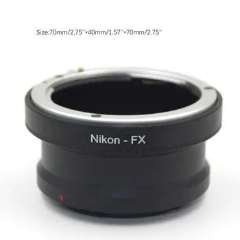 Didelio tikslumo AI-FX Nikon manual port AI-AI uosto objektyvo Už Fuji xpro-1 X-E1 adapterio Sriegis žiedas Mount