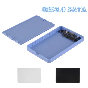 Didelės Spartos 5Gbps USB 3.0 Kietojo disko Išorinis Talpyklos Atveju Standžiojo Disko (HDD Dėžutė su USB Laido 3TB 2.5