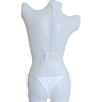 Didmeninė Ekstremalių String maudymosi kostiumėlį Brazilijos Moterų Mini Micro Seksualus maudymosi Kostiumėliai, Brazilija Užpakalis Mielas Mergaičių Plaukti Sekso Bikini DM009