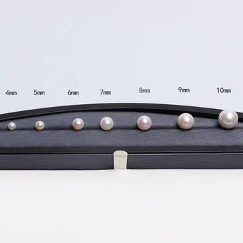 Didmeninė Natūralių Apvalių Gėlavandenių Perlų 5pair balta AAA Klasės 5mm-5.5 mm, Papuošalai, Aksesuarai, Perlo Karoliukai