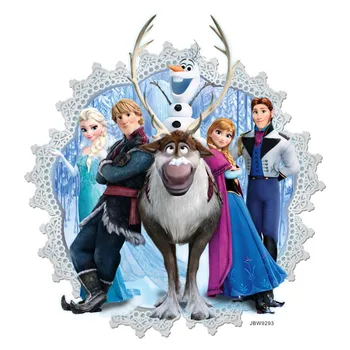 Disney Apdailos Maison Siena Lipdukas už Kambarį, Namų Dekoro Užšaldyti Elsa Animacinių filmų Lipdukai, Sienų Lipdukai Vaikams, Vaikų Miegamasis