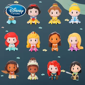 Disney Princesė Aklas Lauke Lėlės Serijos Žaislų, Animacinių Filmų Ariel Snieguolė Belle Pav Veiksmų Skaičius, Gimtadienio Dovana Vaikui Žaislas Apdaila
