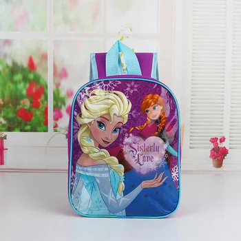 Disney Princesė Animacinių filmų kuprinę Vaikams Užšaldyti Kuprinė mergaitė berniukas studentų darželio Elsa mokyklos kuprinė