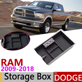 Dodge RAM 1500 RAM1500 DS DJ 2009 m.~2018 Porankiu Dėžutės Saugojimo Krauti Automobilio Organizatorius Priedai. 2010 m. 2011 m. 2012 m. 2017
