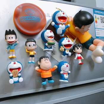 Doraemon Šaldytuvas magnetai Kūrybos Animacinis Žaislas Pranešimą Lipdukas Šaldytuvas Apdailos Vaikas Kalėdų Dovana