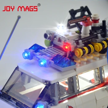 DŽIAUGSMAS ŽURNALUS, LED Šviesos Rinkinys 21108 Ghostbusters Ecto-1 , (NE Apima Modelis)