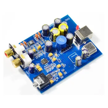 ES9028Q2M+SA9023 USB dekoderis valdybos Karščiavimas garso stiprintuvo DAC garso plokštė