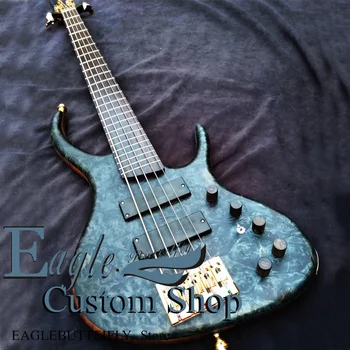 Erelis. Drugelis elektrinė gitara, bosinė gitara custom shop.24 vienetų rankų bass, individualų, kaip reikalaujama.