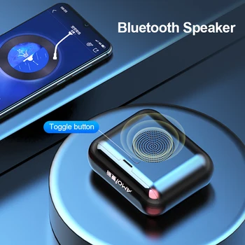F9 Bluetooth 5.0 TWS Touch, Ausinės Stereo LED Maitinimo Ekranas, Baterija, Dėžutė Su Garsiakalbiu LED Smart 5.0 Skaitmeninis Displėjus, Trys-in-on