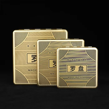 FengShui Kinijos Senovės lydinio kompasas didelio tikslumo profesionalių trijų-in-one nešiojamų nešiotis Luopan Namų Puošybai Accesso