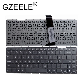 GZEELE MUS juoda klaviatūros Asus F401 F401A F401U R402 R402A R402U X401K X401E F401A F401U Y481L Y481C F401C anglų nešiojamas kompiuteris naujas