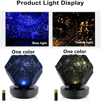 Galaxy dangaus projektorius star naktį šviesos diodų (led) lempą su usb baterija nuotolinio miegamasis dekoro ir namų Romantiška 