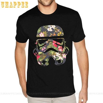 Geriausia Atogrąžų Stormtrooper Tee Marškinėliai Mens 6XL Trumpas Rankovės Visą Medvilnės Įgulos Tees Marškinėliai