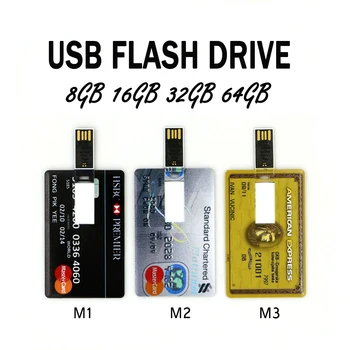 Greitųjų Kredito Kortelė USB 