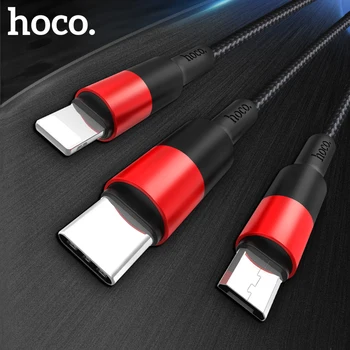HOCO 3in1 USB Įkroviklio Laidą 