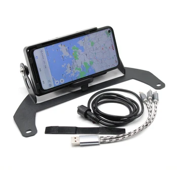HONDA Adv150 ADV 150 2019 2020 Motociklo USB įkrovimą, Mobilųjį Telefoną, GPS Plokštės Laikiklis Telefono Stovas Laikiklis Priedai