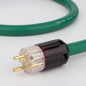 Hifi MCINTOSH 2328 5N vario ir sidabro galios core audio maitinimo laidas Hi-end ES/JAV aukso spalvos jungtis, KINTAMOSIOS srovės kabelis