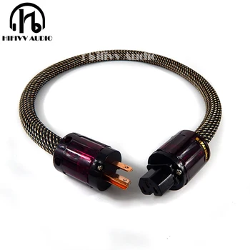Hifivv garso galios stiprintuvo kabelis hifi maitinimo kabelis American Standard plug CD galios stiprintuvo galia linija