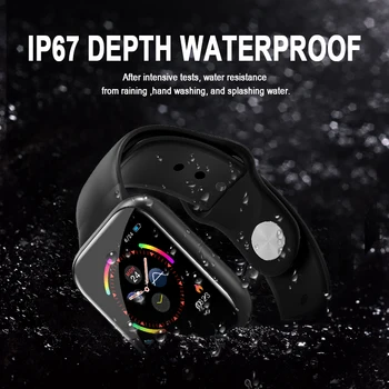 I5 Smart Žiūrėti Aukščiausios Kokybės Vandeniui Sporto Smartwatch Širdies Ritmo Monitorius Fitness Tracker Pedometer Skambučių Priminimas Smartband