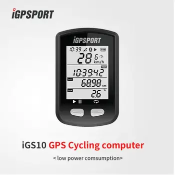 IGPSPORT iGS10 Dviračio kompiuteris GPS Įjungtas Dviračio Kompiuteris, navigacija, Spidometras IPX6