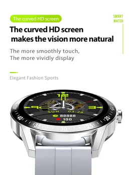 IPS Full HD Touch screen vyrų Smart watch 