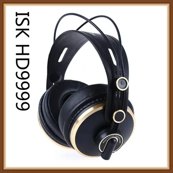 ISK HD9999 Visiškai Uždara Stebėti laisvų Rankų įranga Ausinės HIFI Muzikos DJ/audio Maišymo įrašų Studijoje Patogus Ausinės
