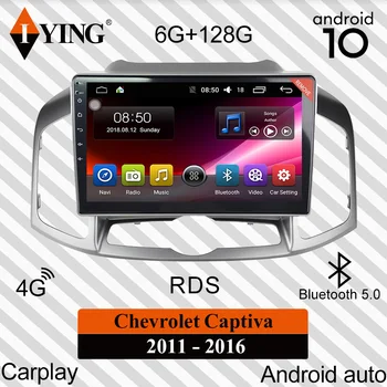 IYING Už Chevrolet Captiva 1 2011 - 2016 Automobilio Radijo Multimedia Vaizdo Grotuvas, Navigacija, GPS Carplay 