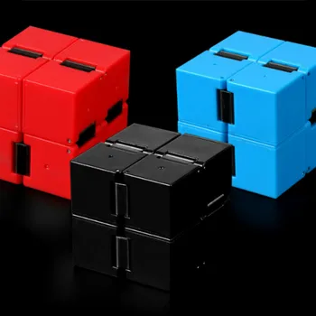 Infinity Kubo Skaidrus Fidget Žaislo Pakuotės Kubeliai Kūrybos Jutimo Streso Švietimo Žaislai Cubo Antiestres Kietas Žaislai BY50RC