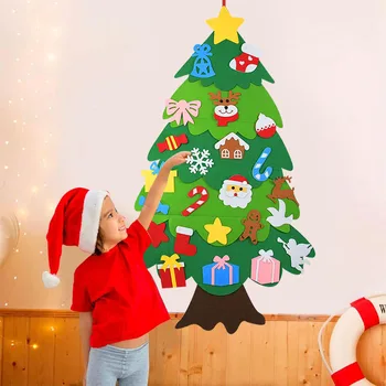 Jaučiausi Kalėdų Eglutė Linksmų Kalėdų Dekoracijos Namų Santa Claus Vaikams, Žaislai, Kalėdų Eglutės Papuošalai Navidad Gimdymo Kalėdų Dovanos