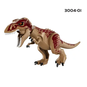 Juros Periodo Žiauriai Raptor Blokai Suderinama Su Bendrosios Dinozaurų Plytų Tyrannosaurus Indominus I-Rex Surinkti Žaislą