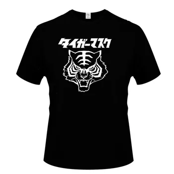 KLASIKINIS TIGER MASK JAPONŲ MANGA JAPAN PRO WRESTLING Spausdinti Mados trumpomis Rankovėmis T-shirt Vyrams marškinėliai O-kaklo viršūnes vyrų drabužiai Tee