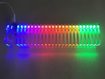 KS25 Muzikos Spektro Fantasy Crystal Garso Kolonėlės, Šviesos, LED Cube Lygio Elektronikos Gamybos 