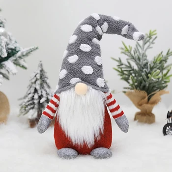 Kalėdų Elf Apdaila Rankų Darbo Pliušinis Gnome Švedijos Tomte Lėlės Žaislas Papuošalai Dovanos