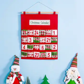 Kalėdų Kalendoriaus Advento Kalendorius Dovana Vaikui Ornamentu Kalėdų Dekoracijas Namuose Kalėdos Apdailos Noel Kalėdų Priedai