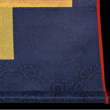 Karalius Gesar Aukso Spausdinti Dažytos Mažas Drakonas Tibeto Papuošti Kabinti Budistų Šventyklos/Gyvenamasis Kambarys Thangka