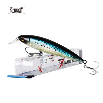 Karalystė Jūros Žvejybos Masalas Minnow 14cm 40g Kokybės Profesionalus Sunku stick jaukų, žvejybos reikmenys dirbtinis masalas modelis 5382