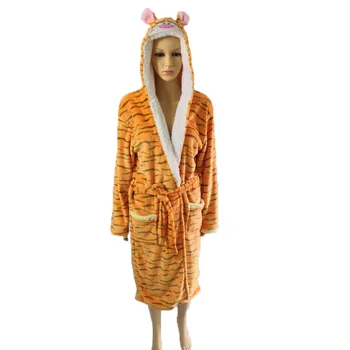 Kigurumi Tigras Pižamos Cosplay Kostiumų Onesie Sleepwear Animacinių Filmų Skraiste, Flanelė Chalatas Namų Dekoravimo Tarnauti Mėgėjams Pižama Rūbeliai