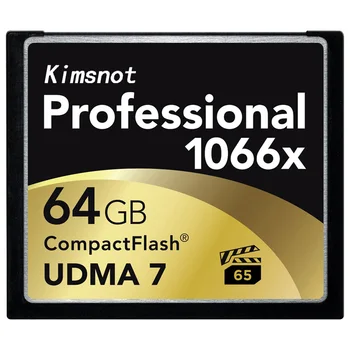 Kimsnot Profesinės CF Kortelę 64GB 128 GB 32 GB, 256 GB Atminties Kortelė Compact Flash Kortelės Compactflash 1066x UDMA7 Didelės Spartos 160mb/s