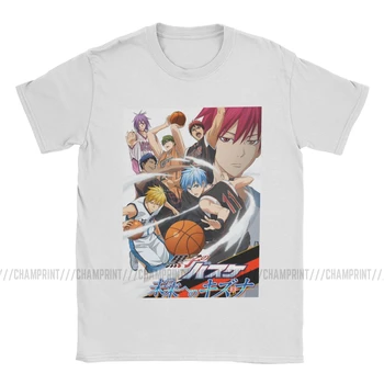 Kuroko No Krepšinio vyriški Marškinėliai Haikyuu Anime Tinklinis Manga Naujovė Tee Marškinėliai trumpomis Rankovėmis T-Shirts Plius Dydis Drabužiai