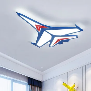 Kūrybos lėktuvo formos LED Lubų Liustra Modernus Miegamojo, Vaikų Kambario, Namo Apdailos, lempos YHJ020614
