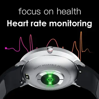 L10 Smart Watch Vyrų EKG, Širdies ritmą, Kraujo Spaudimą ir Deguonies Stebėti IP68 Vandeniui 